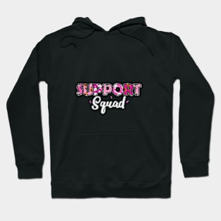 Support Squad Breast Cancer Halloween Shirt Hoodie
